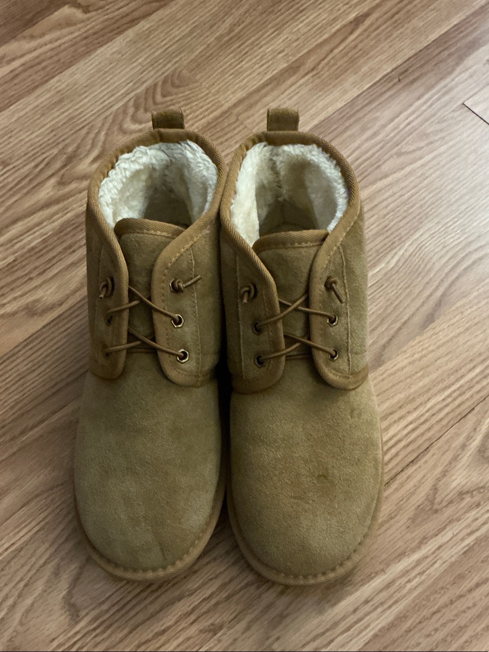 Women's Suede Slide On Booties with Fleece Lining Women Size 9.5 - Picture 2 of 6